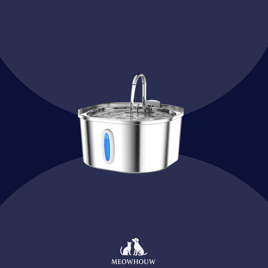 Cat Fountain Stainless Steel Pet Water Feeder 4L