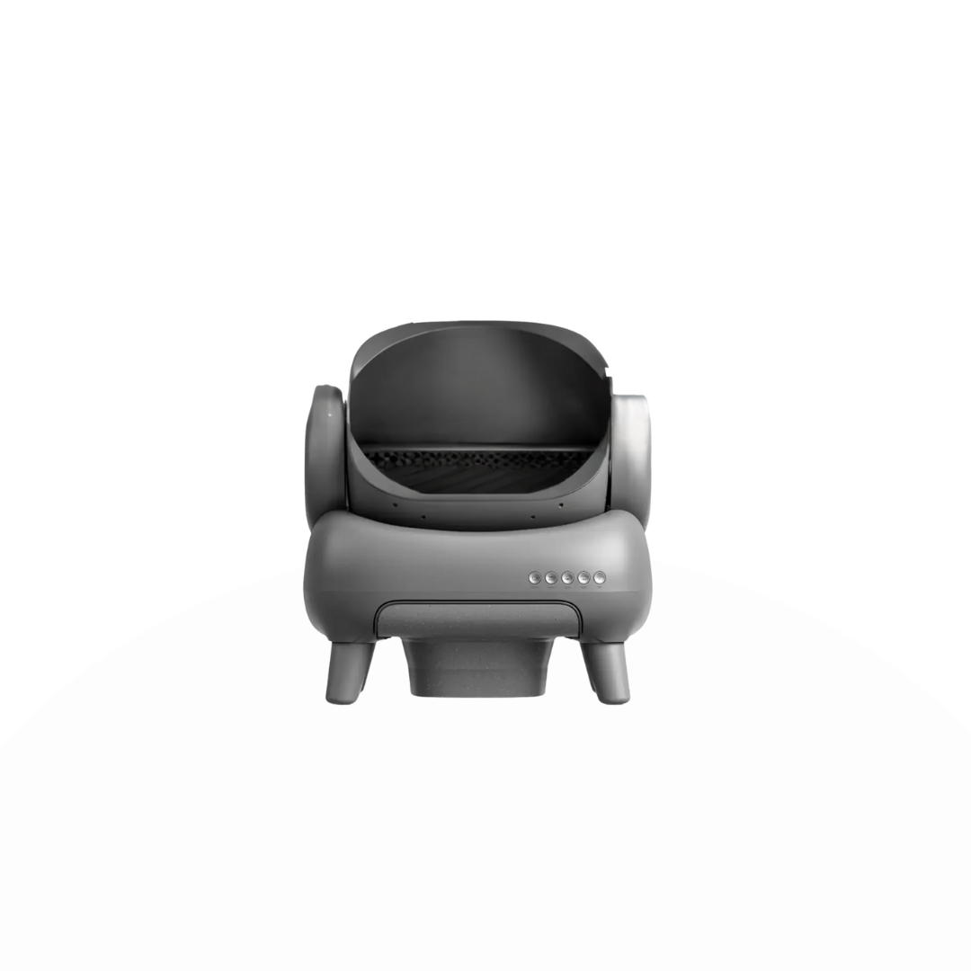 Automatic cat toilet cleaning control
