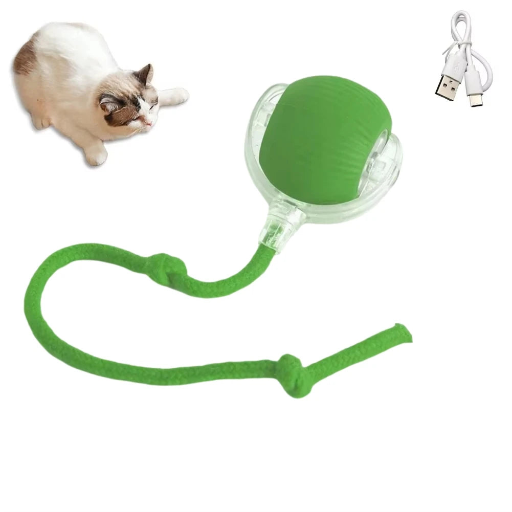 JagdBall™ – Interaktives Katzenspielzeug mit Schwanz & Sound
